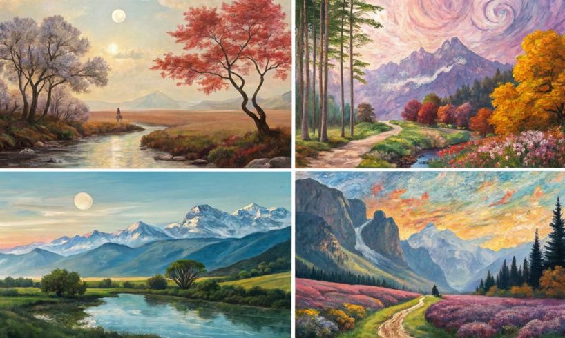 exploring various artistic techniques