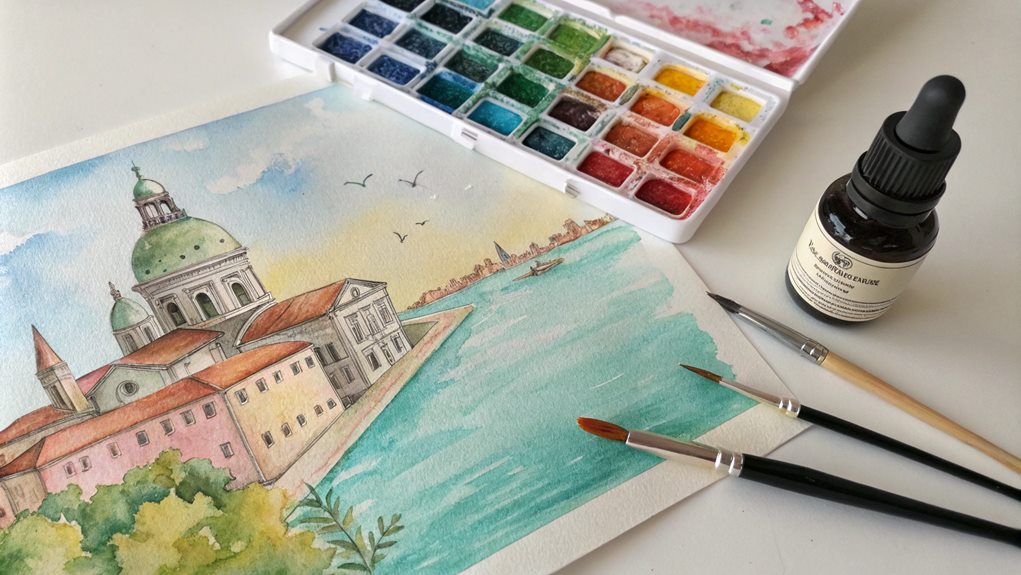 fluid application for masking