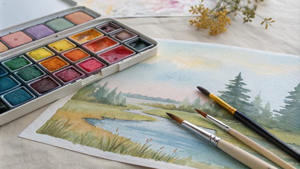 fluid brushstroke artistry methods