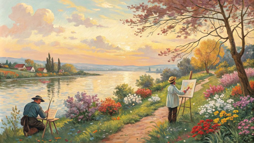 pioneering impressionist art movement